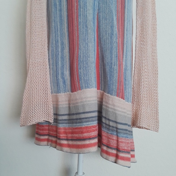 American Rag sz:xs Pastel Sleeve Knit Cardigan - Picture 6 of 8